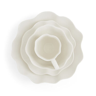 Sophie Conran Floret 4 Piece Place Setting, Cream